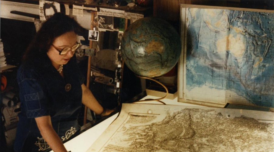 Geologist Marie Tharp